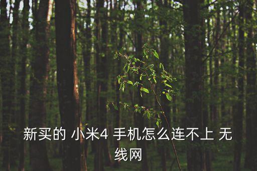 小米4手機(jī)不能自動連上無線網(wǎng),手機(jī)出現(xiàn)病例怎么辦?