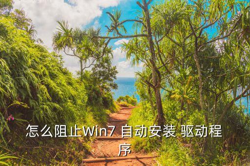 怎么阻止Win7 自動(dòng)安裝 驅(qū)動(dòng)程序