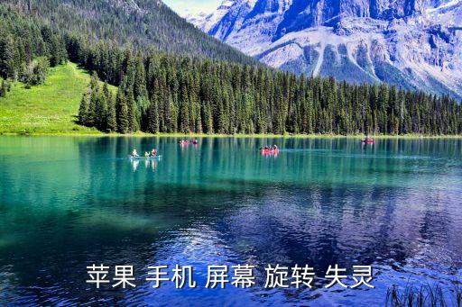 蘋果 手機(jī) 屏幕 旋轉(zhuǎn) 失靈