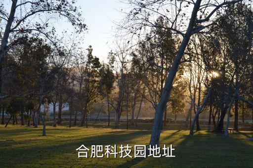 合肥市智能科技園在哪里，誰(shuí)知道合肥科技園在哪啊聽(tīng)說(shuō)最近有花展