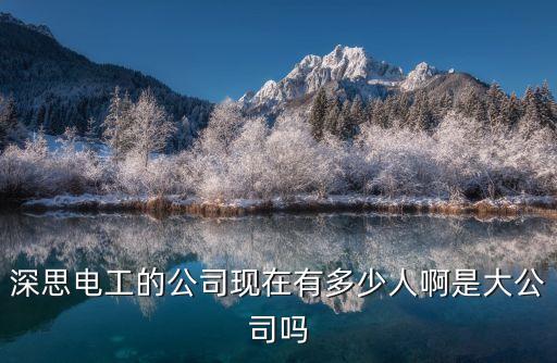 每刻深思智能科技多少人，深思電工的公司現(xiàn)在有多少人啊是大公司嗎