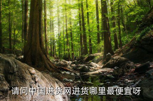 全國最便宜的進貨平臺，什么購物網(wǎng)東西最便宜