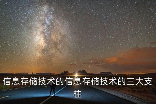 信息存儲(chǔ)技術(shù)的信息存儲(chǔ)技術(shù)的三大支柱