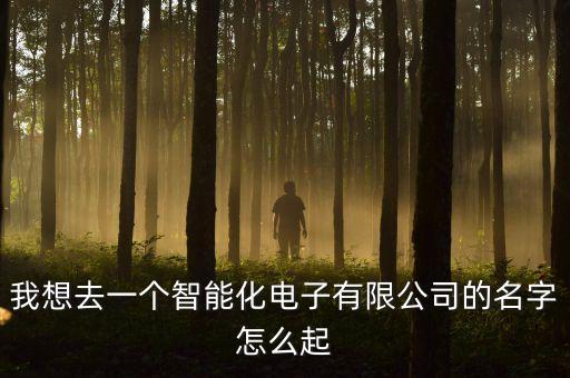 智能科技公司如何取名，我想注冊(cè)一家智能科技公司請(qǐng)問如何取名