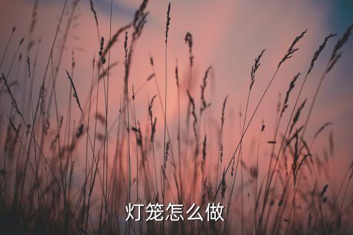 手工燈籠第一名，小學(xué)生怎么手工制作燈籠