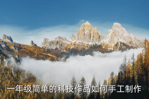一年級科技小制作手工簡單，小學(xué) 一年級的科技小制作