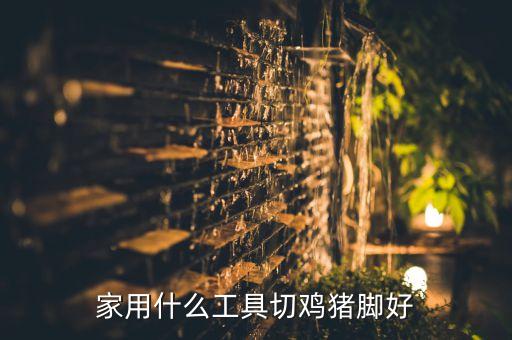切雞塊機(jī)器，家用什么工具切雞豬腳好