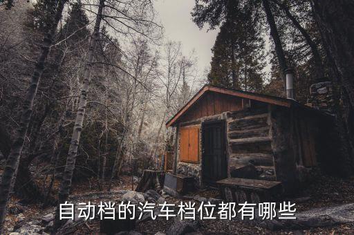 機(jī)動(dòng)車自動(dòng)檔位介紹，自動(dòng)擋汽車的檔位介紹
