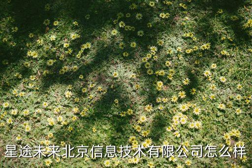 星途未來北京信息技術(shù)有限公司怎么樣