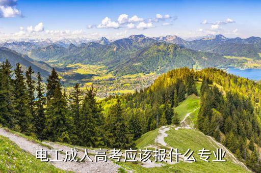 電氣專業(yè)成人高考，電工成人高考應(yīng)該報(bào)什么專業(yè)
