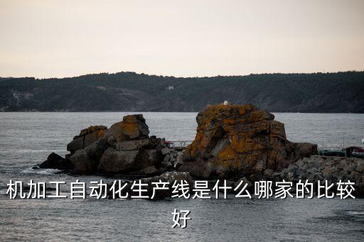 機(jī)加工自動(dòng)化公司，國(guó)內(nèi)有哪些做自動(dòng)化機(jī)械設(shè)計(jì)和非標(biāo)機(jī)械的比較好公司