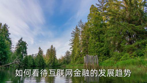 淺談互聯(lián)網(wǎng)金融的發(fā)展趨勢(shì)，談?wù)劵ヂ?lián)網(wǎng)金融的發(fā)展現(xiàn)況和其發(fā)展前景