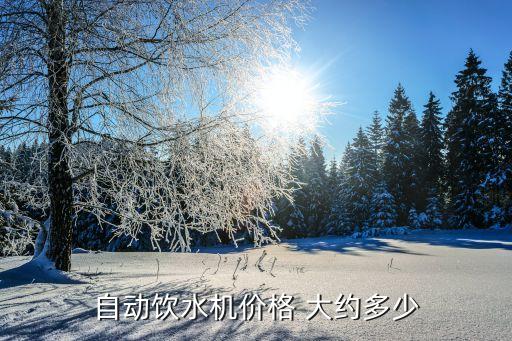 自動(dòng)飲水機(jī)新款圖片大全價(jià)格表，飲水機(jī)100200信價(jià)比