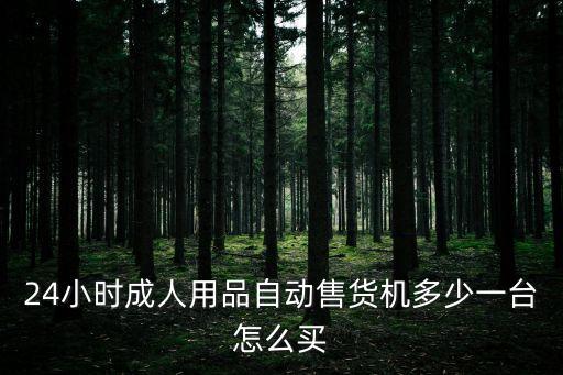 24小時(shí)自動(dòng)售貨機(jī)多少錢(qián)一臺(tái)，24小時(shí)成人用品自動(dòng)售貨機(jī)多少一臺(tái)怎么買(mǎi)