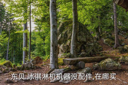 東貝 冰淇淋機機器沒配件,在哪買