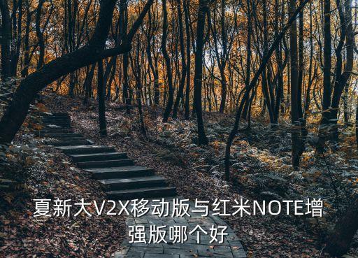 夏新大V2X移動版與紅米NOTE增強(qiáng)版哪個(gè)好