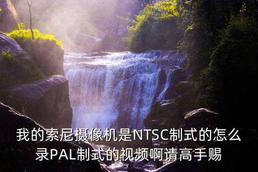 我的索尼攝像機是NTSC制式的怎么錄PAL制式的視頻啊請高手賜