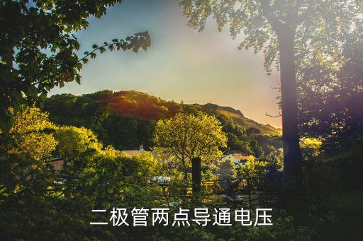 二極管導(dǎo)通電壓，二極管導(dǎo)通電壓是什么
