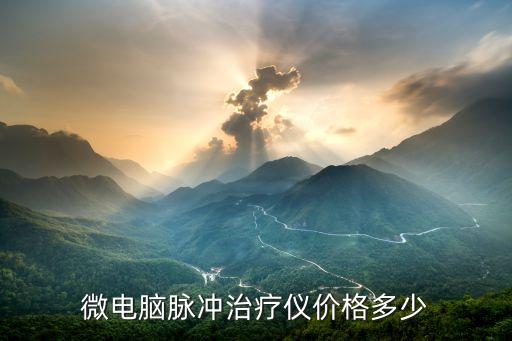 微電腦脈沖治療儀價(jià)格多少