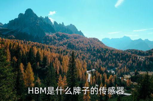 HBM是什么牌子的傳感器