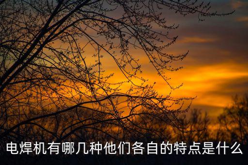 焊機(jī)的種類(lèi)，電焊機(jī)有那幾種型號(hào)