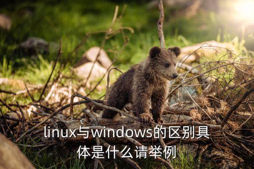 linux和windows的區(qū)別，linux和windows的區(qū)別