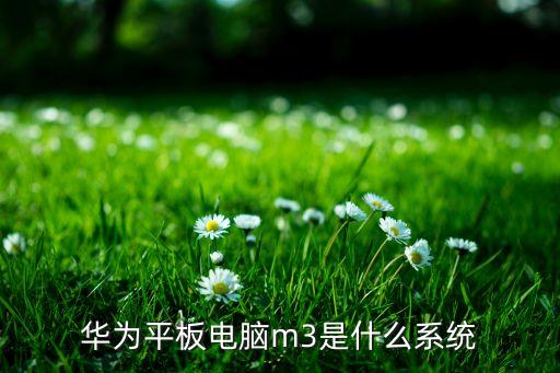 華為平板m3，華為平板電腦m3是什么系統(tǒng)