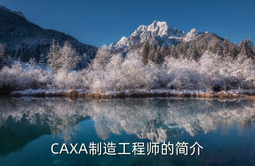 CAXA制造工程師的簡介