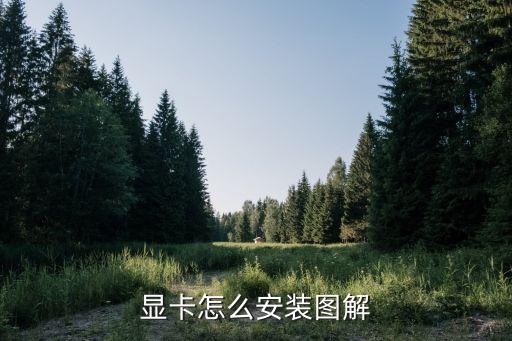 顯卡怎么裝，請問如何安裝電腦顯卡呀