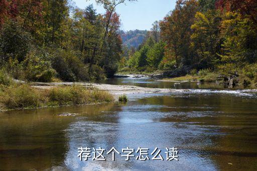 薦，薦這個(gè)字怎么讀