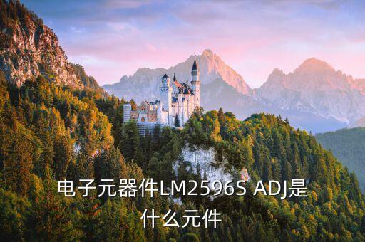 lm2596s，LM2596S50是芯片還是二極管