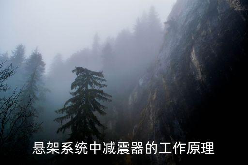 自動化設(shè)備減震設(shè)計原理,汽車減震器的工作原理