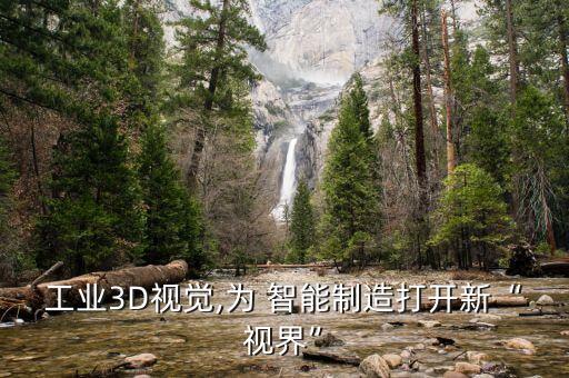 工業(yè)3D視覺(jué),為 智能制造打開(kāi)新“視界”