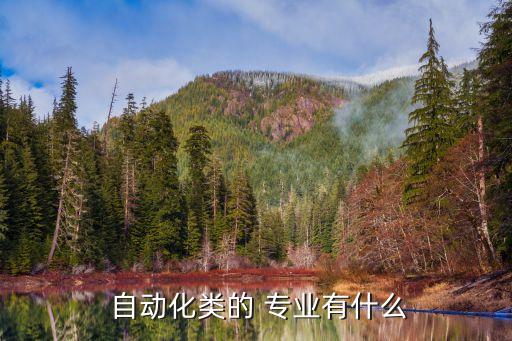 自動化類類專業(yè)包括哪些,電氣與自動化類專業(yè)包括什么