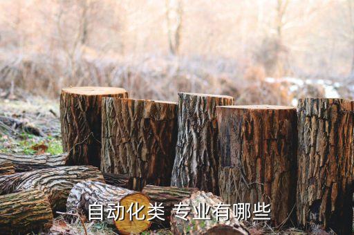 自動化類的專業(yè)