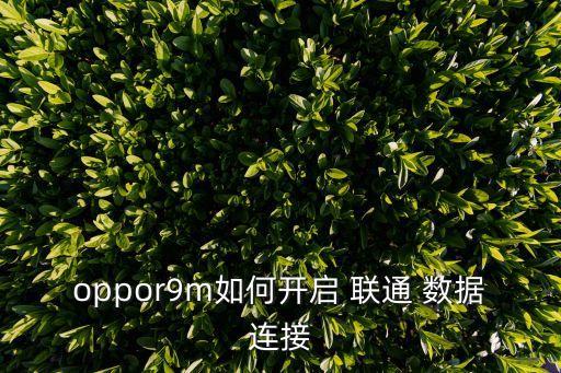 聯通數據怎樣從開,聯通卡開不了數據網絡