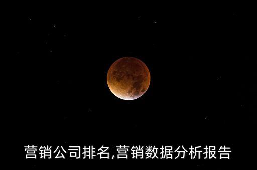 數(shù)據(jù)營(yíng)銷(xiāo)公司排名,營(yíng)銷(xiāo)數(shù)據(jù)分析報(bào)告