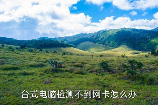 臺(tái)式電腦檢測(cè)不到網(wǎng)卡怎么辦