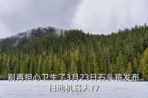 別再擔(dān)心衛(wèi)生了3月23日石頭將發(fā)布掃地機器人T7