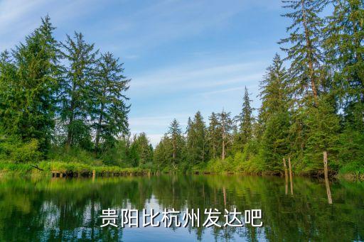 貴陽(yáng)比杭州發(fā)達(dá)吧