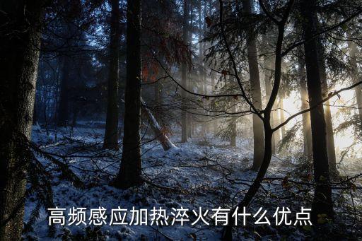 高頻感應(yīng)加熱淬火有什么優(yōu)點(diǎn)