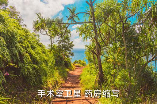 手術室衛(wèi)星 藥房縮寫