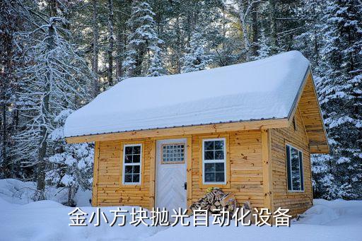 鋅合金小方塊拋光自動化設備