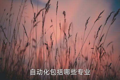 自動化屬于安全相關(guān)專業(yè)嗎,自動化專業(yè)屬什么大類?