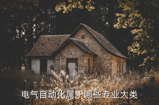 物電自動化是什么專業(yè),電氣自動化專業(yè)是什么專業(yè)類別