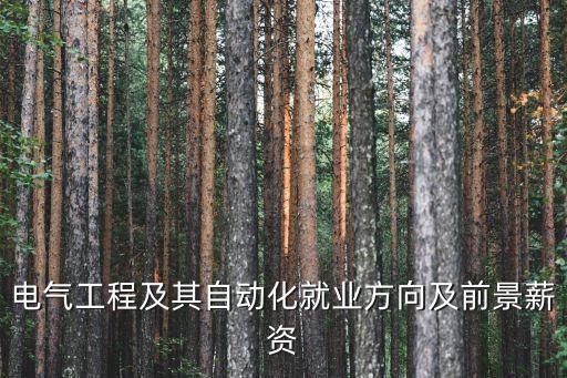 電氣自動(dòng)化人才薪資多少,電氣自動(dòng)化技術(shù)薪資平均多少?