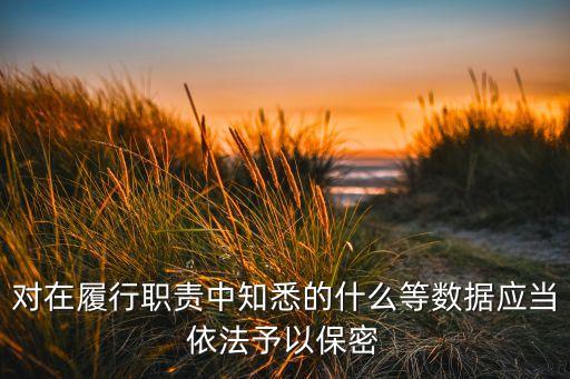 涉及個(gè)人隱私數(shù)據(jù),涉及隱私的數(shù)據(jù)怎么處理