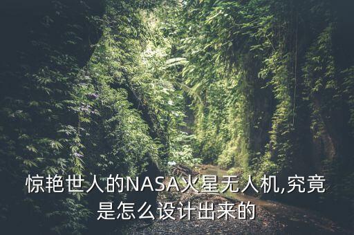 驚艷世人的NASA火星無人機,究竟是怎么設(shè)計出來的