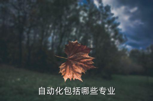工序自動化是什么專業(yè)學(xué)的,自動化專業(yè)是學(xué)什么?看看!